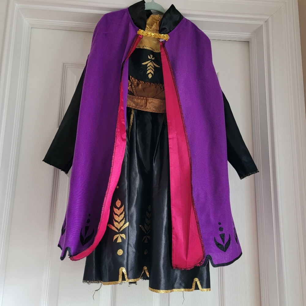 Princess Frozen Anna Costume Liitle Girls 4-6 years